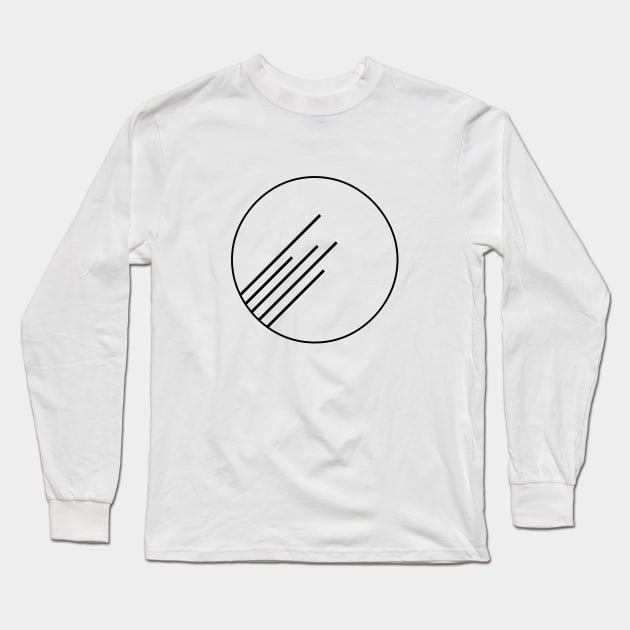 Faction Hyper Minimalist BLACK Long Sleeve T-Shirt by Faction Apparel